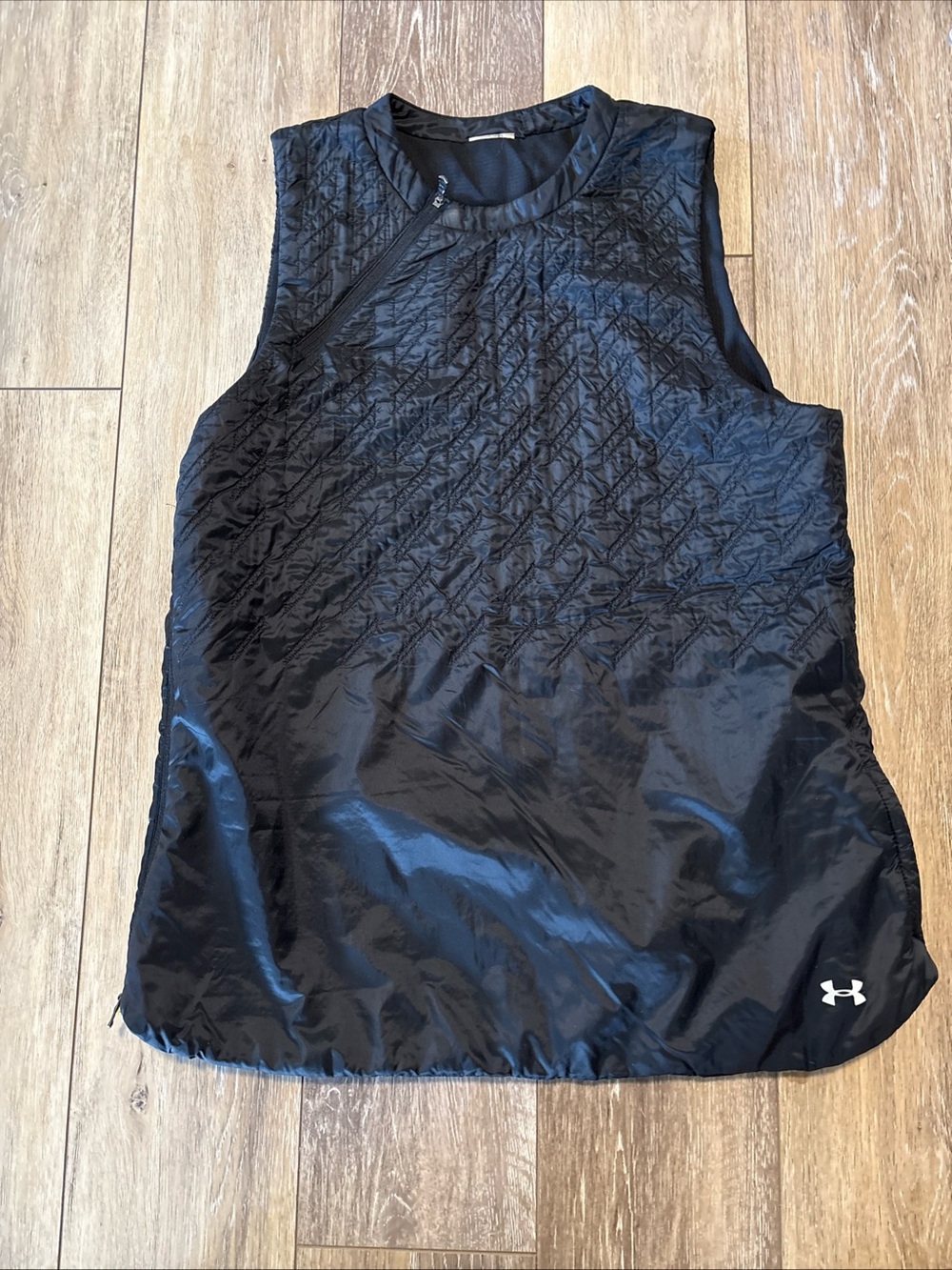 Under Armour Black Quilted Athletic Tank
